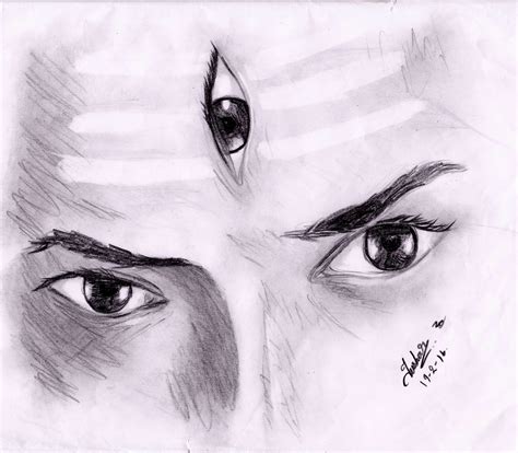 Lord Shiva Pencil Sketch Drawing Angry Lord Shiva Pencil Sketch