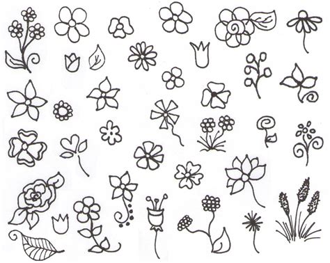 Flower Drawing For Beginners at GetDrawings | Free download