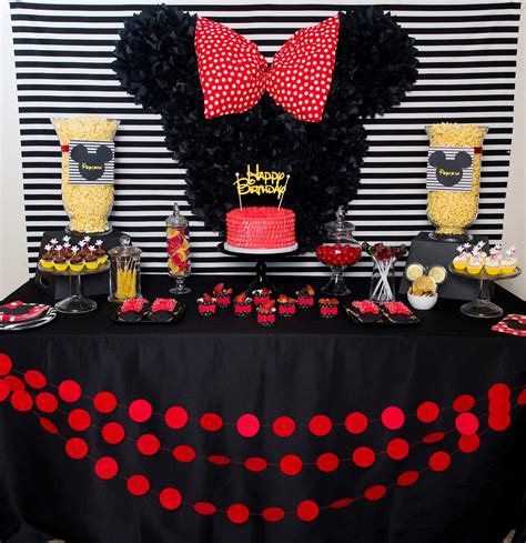 Mickey and Minnie Mouse Dessert Ideas — Mint Event Design