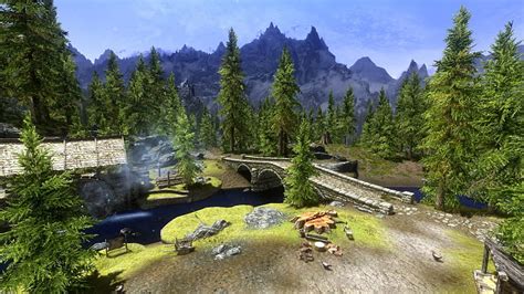 Skyrim Scenery, mods, nature, bonito, skyrim, scenery, landscape, HD ...