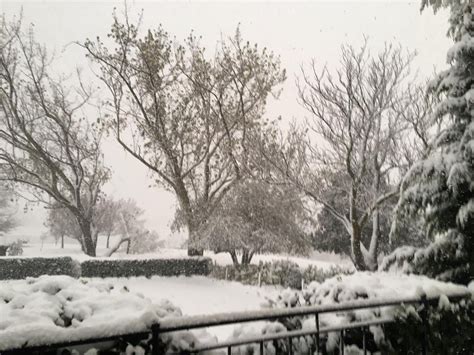 PICTURES: Heavy snow hits Ceres in the Western Cape