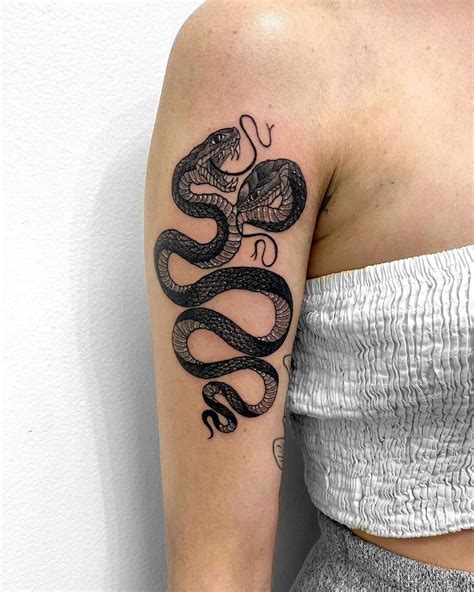 101 best double-headed snake tattoo ideas that will blow your mind!