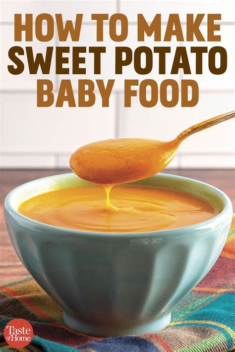 Sweet potato puree baby – Artofit