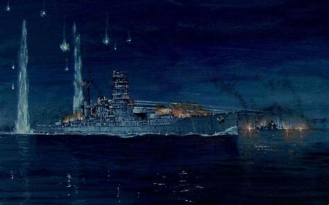 Battle Of Guadalcanal Painting