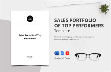 Student Portfolio Template in Word, Pages, Google Docs - Download ...