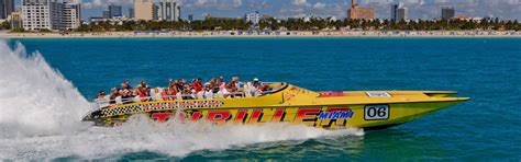 Thriller Miami Sppedboat Tickets | Miami Attractions | Big Bus Tours