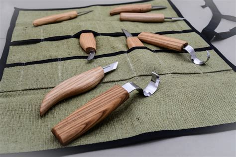 S08 - Wood Carving Set of 8 Knives - Beaver Craft – wood carving tools ...