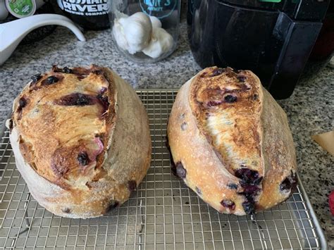 Blueberry Lemon Sourdough Bread ala Foodgeek : Sourdough