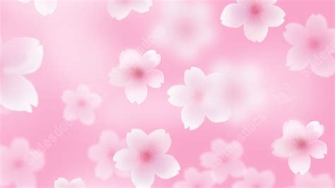 Floral Nature Pink Flowers Pink Flowers Pastel Powerpoint Background ...