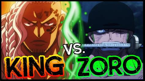 ZORO VS. KING - Clash Of The First Mates!! - ehkou.com