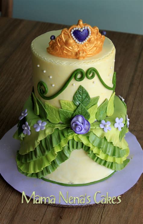 Princess Tiana From Princess And The Frog - CakeCentral.com