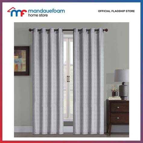 Mandaue Foam Jasen Grey S/2 Curtains 54x63" | Lazada PH