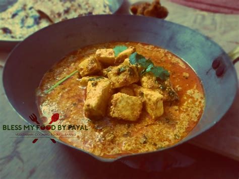 Achari paneer recipe without onion and garlic - bless my food by payal