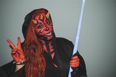 Darth Maul makeup in 2022 | Darth maul costume, Darth maul, Darth