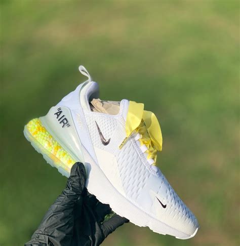 Nike Air Max 270 custom Air Max Custom White Nike Air Max | Etsy