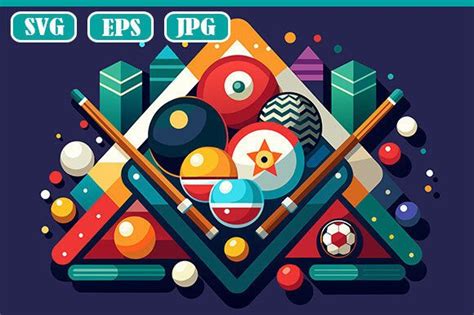 Billiards Graphic by Andidda Creative · Creative Fabrica