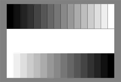 Grayscale Chart