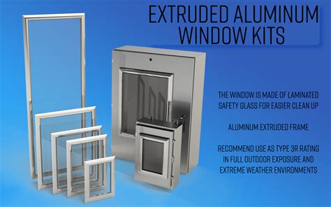 Extruded Aluminum Window Kits | Saginaw Control and Engineering