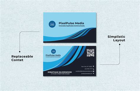 Customizable Business Card Template in Word - Download | Template.net