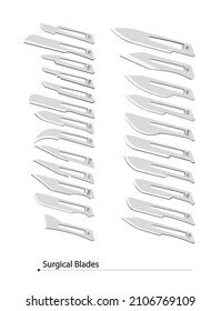 Surgical Blades Differents Types Replaceableblade Surgical Stock ...