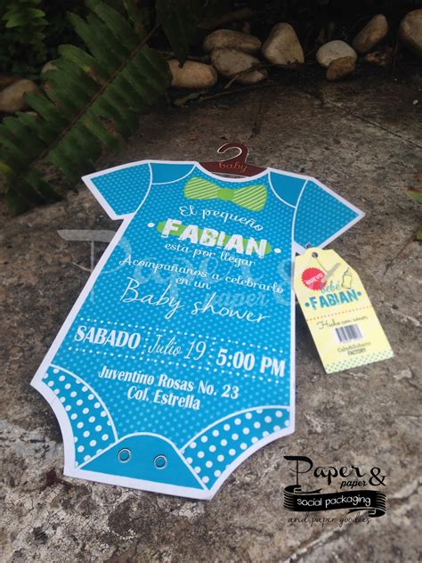 Invitaciones originales para baby shower