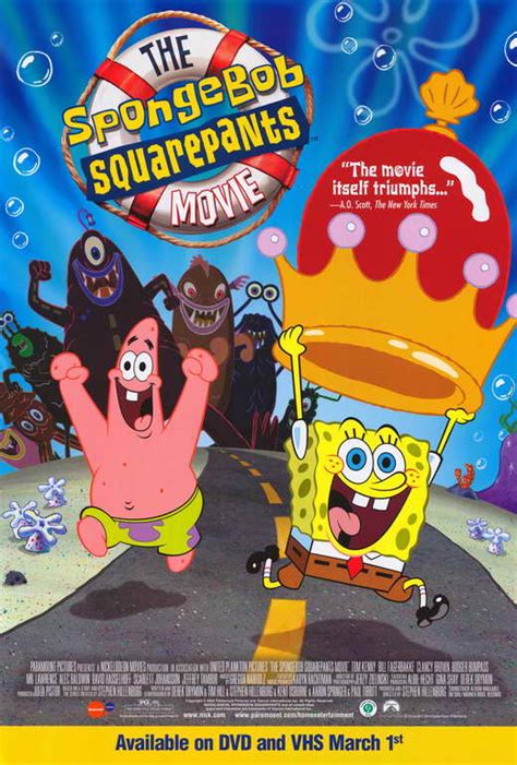 SpongeBob SquarePants Movie Movie Posters From Movie Poster Shop