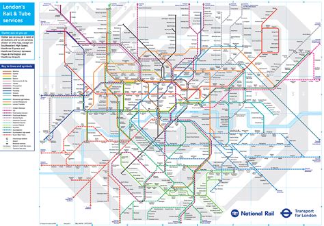 London Tube Map 2023