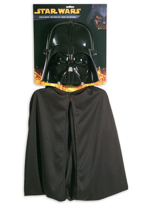 Child Darth Vader Mask and Cape | Darth Vader Costume Accessories