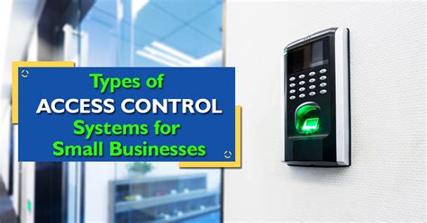 Types of Access Control Systems for Small Businesses - IT Support ...