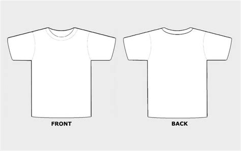 Blank Tee Shirt Template | TEMPLATES EXAMPLE