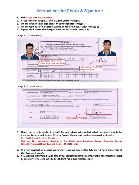 Instructions Pan Application | PDF