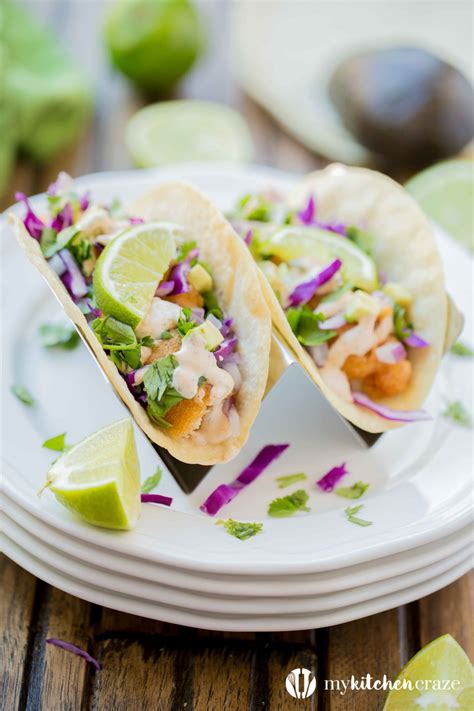 Beer Battered Fish Tacos - My Kitchen Craze