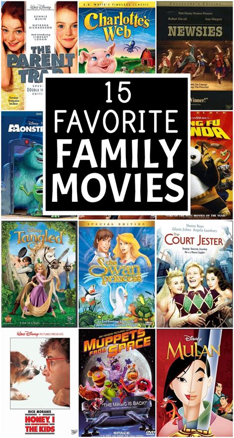 15 favorite family movies - Everyday Reading