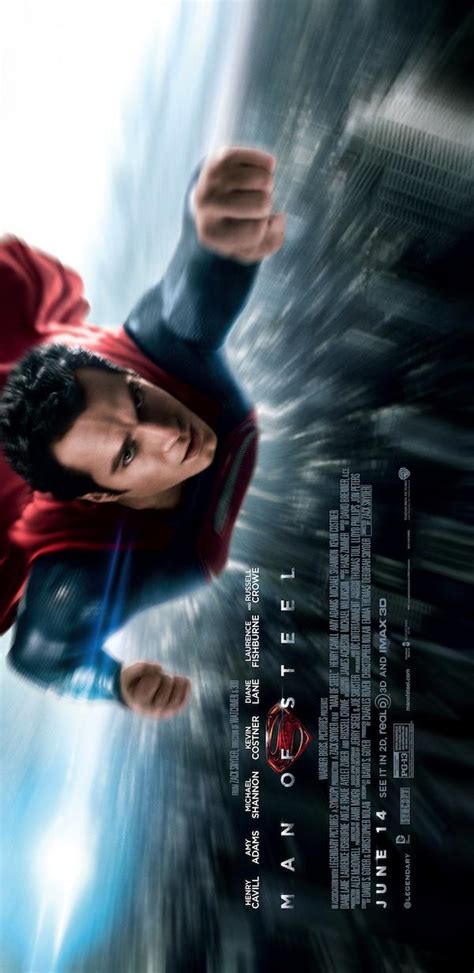 Man of Steel (2013) - Poster US - 2435*5000px