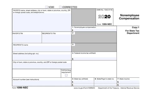 Preparing for 2020 Non-Employee Compensation Form 1099-NEC