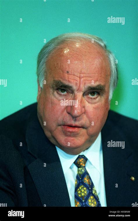 Helmut kohl chancellor federal germany hi-res stock photography and ...