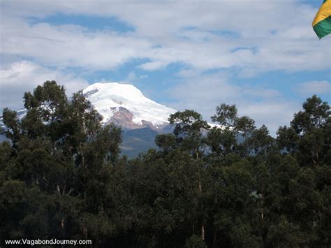 Andes Mountains in Ecuador