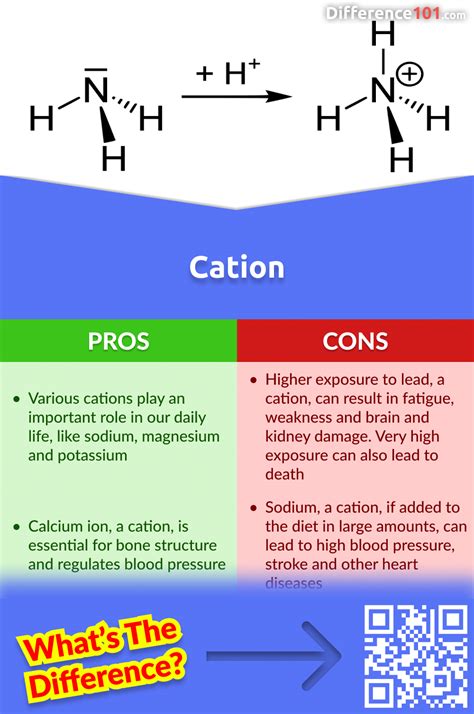 Cation vs. Anion: 7 Key Differences, Pros & Cons, Examples | Difference 101