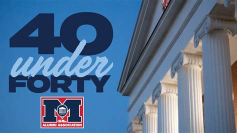 Ole Miss Alumni Association Launches 40 Under 40 - Ole Miss News