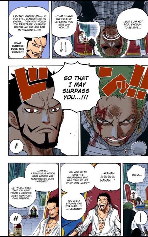 Hawkeye Mihawk Vs Zoro - All Red Mania