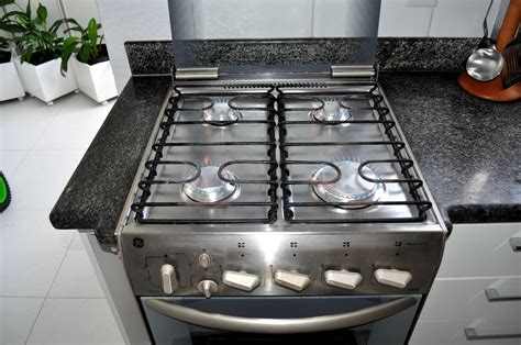 Free picture: kitchen, stainless, steel, gas, stove