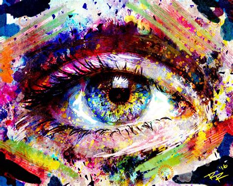 Eye Art Eye Art Print Eye painting