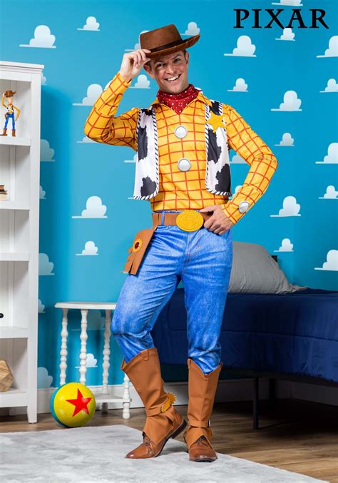 Adult Disney Deluxe Woody Toy Story Costume, 58% OFF