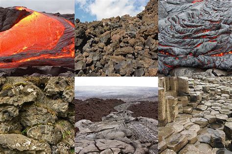 Types of Lava Flows