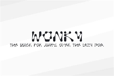 WONKY Font - Download Free - JustFreeFonts.com