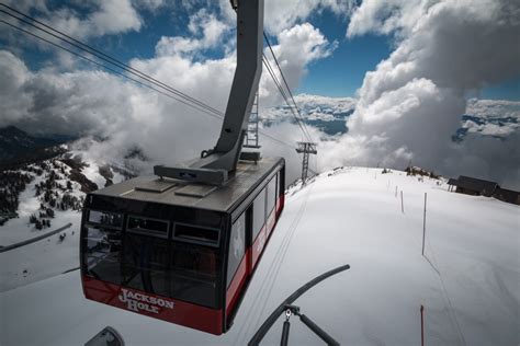 Jackson Hole Mountain Resort, WY Aerial Tram Opens For The Summer ...