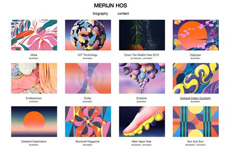 Graphic Designer Portfolio Examples