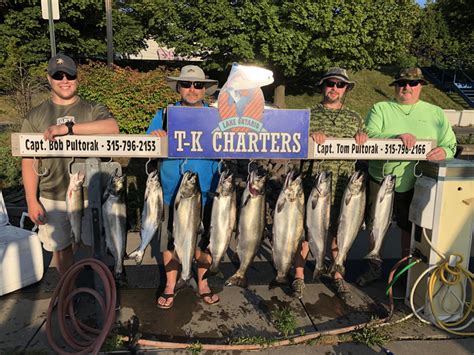 Lake Ontario Fishing Charter – 08/04/2019 - TK Charters