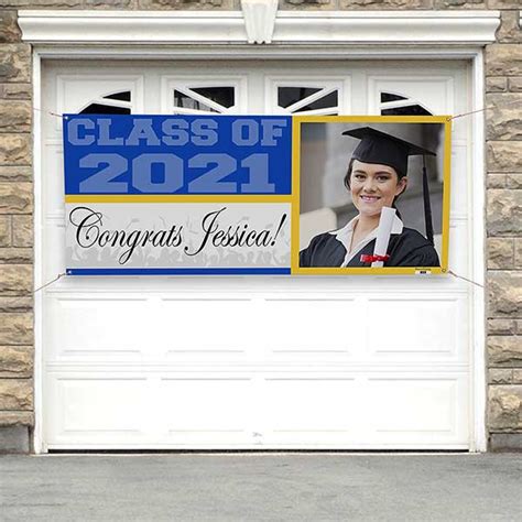 Photo Personalized Graduation Banners - Class Of