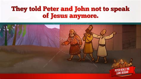 Acts 3 Peter Heals the Lame Man Kids Bible Stories